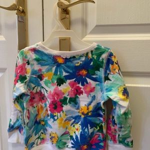 Ralph Lauren floral sweatshirt. Size 4T. Excellent condition